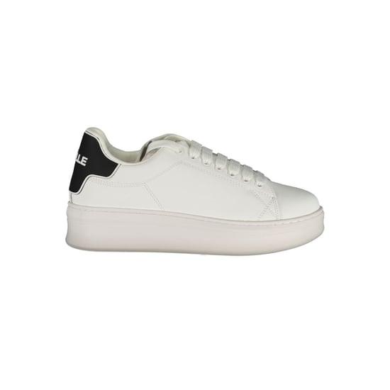 Gaelle Paris Bianco Poliuretano Zapatilla para Mujer - Image 1