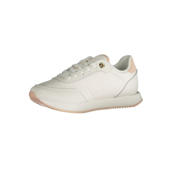 Zapatilla de Mujer de Cuero Blanca Tommy Hilfiger - Image 3