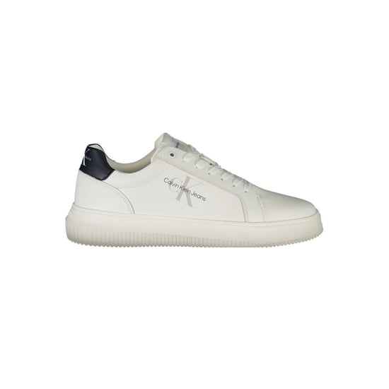 Zapatillas para Hombre de Cuero Blanco Calvin Klein - Image 1