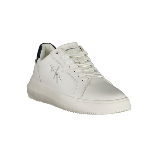 Zapatillas para Hombre de Cuero Blanco Calvin Klein - Image 2