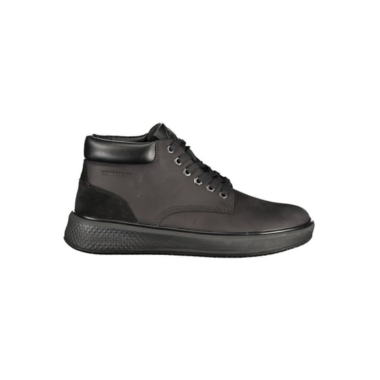 Zapatillas de hombre Lumberjack de cuero negro - Image 1