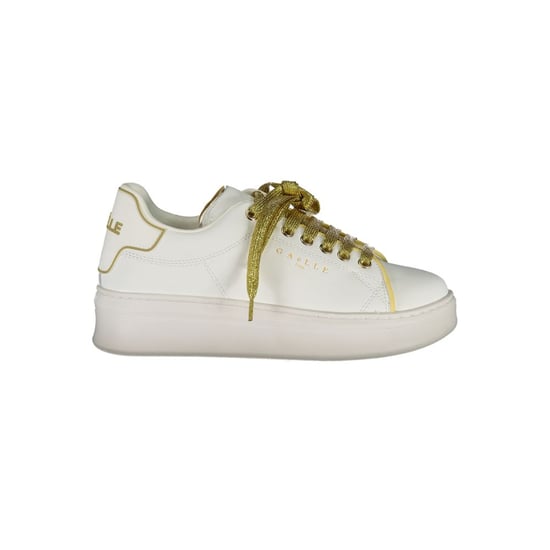 Gaelle Paris Bianco Zapatilla de Mujer de Poliuretano - Image 1