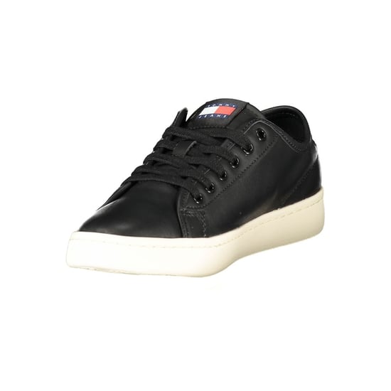 Zapatilla de mujer de poliuretano negra Tommy Hilfiger - Image 3