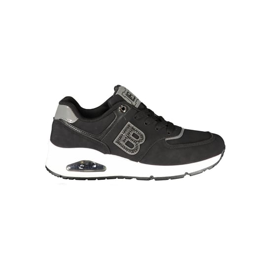 Zapatilla de mujer de poliuretano negra Laura Biagiotti - Image 1
