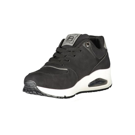 Zapatilla de mujer de poliuretano negra Laura Biagiotti - Image 3
