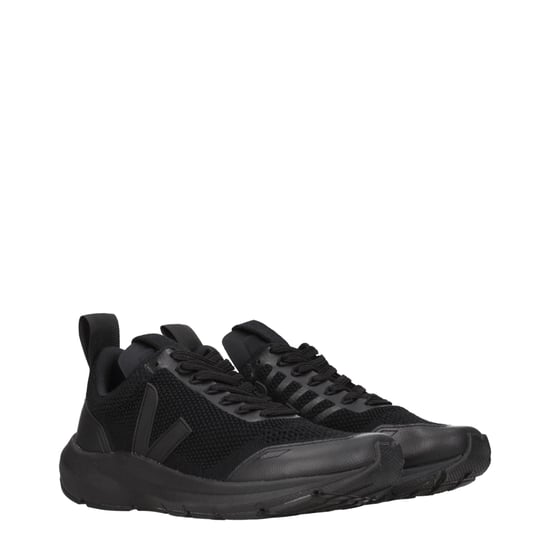 Zapatillas Deportivas de Tela Negras Veja - Image 2