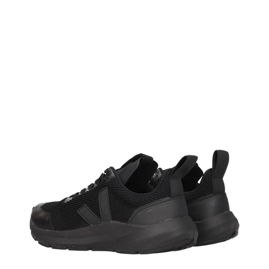 Zapatillas Deportivas de Tela Negras Veja - Image 4