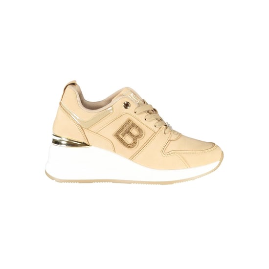 Zapatillas de mujer de poliéster beige Laura Biagiotti - Image 1