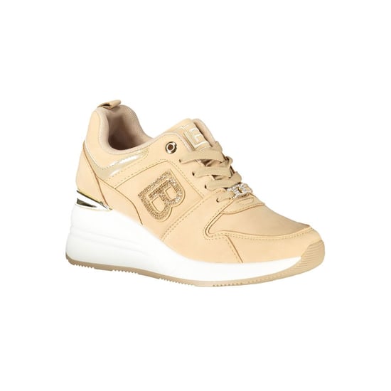 Zapatillas de mujer de poliéster beige Laura Biagiotti - Image 2