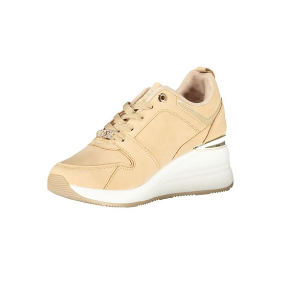 Zapatillas de mujer de poliéster beige Laura Biagiotti - Image 3