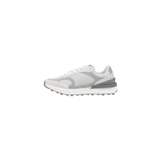 Zapatillas deportivas de ante gris de cuero de Tommy Hilfiger - Image 3