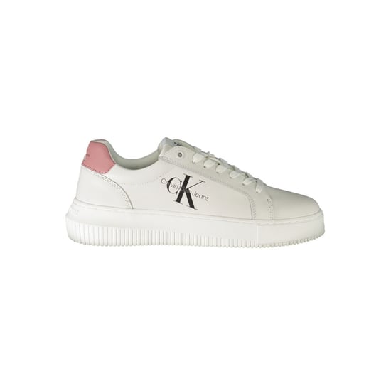 Zapatillas de Mujer de Cuero Blancas Calvin Klein - Image 1