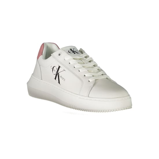 Zapatillas de Mujer de Cuero Blancas Calvin Klein - Image 2