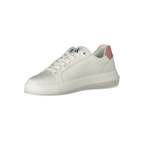 Zapatillas de Mujer de Cuero Blancas Calvin Klein - Image 3