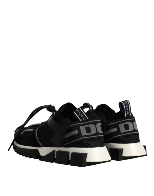 Zapatillas para hombre Sorrento con logo en blanco y negro de Dolce & Gabbana - Image 5