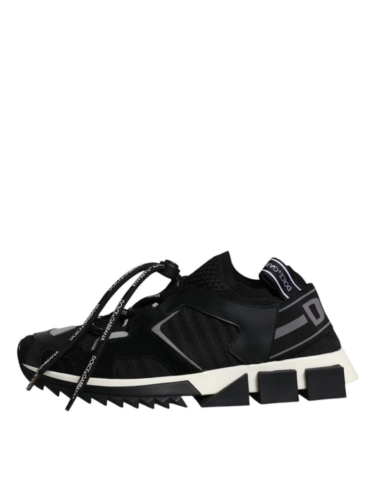 Zapatillas para hombre Sorrento con logo en blanco y negro de Dolce & Gabbana - Image 6