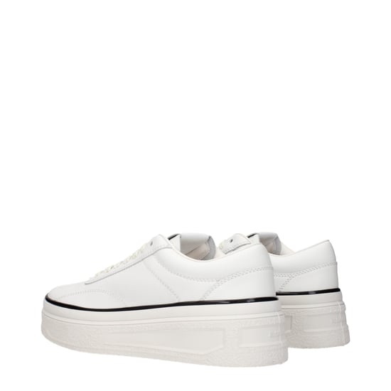 Zapatillas de plataforma de cuero blanco Jil Sander - Image 4