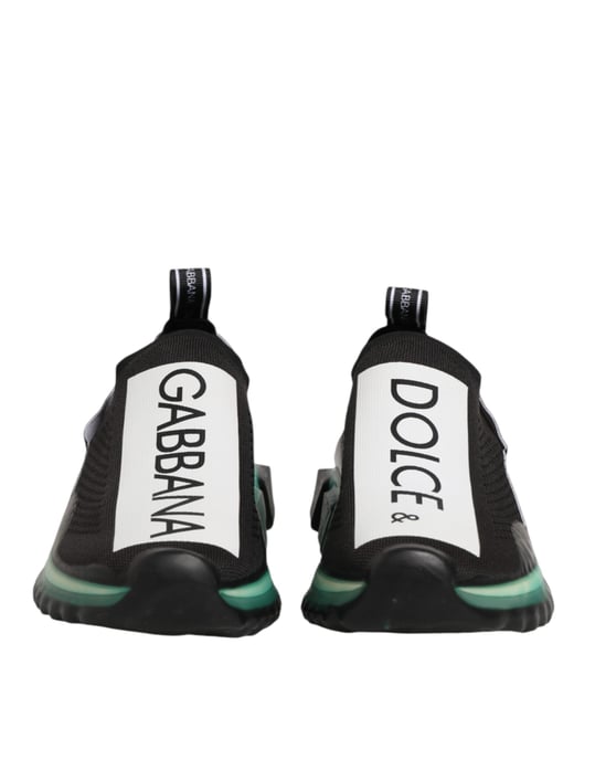 Zapatillas para hombre Dolce & Gabbana Sorrento negras tipo slip-on - Image 3