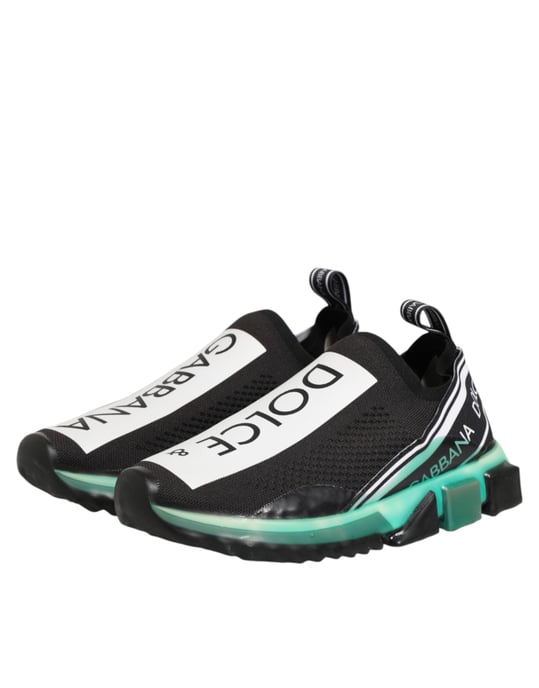 Zapatillas para hombre Dolce & Gabbana Sorrento negras tipo slip-on - Image 5