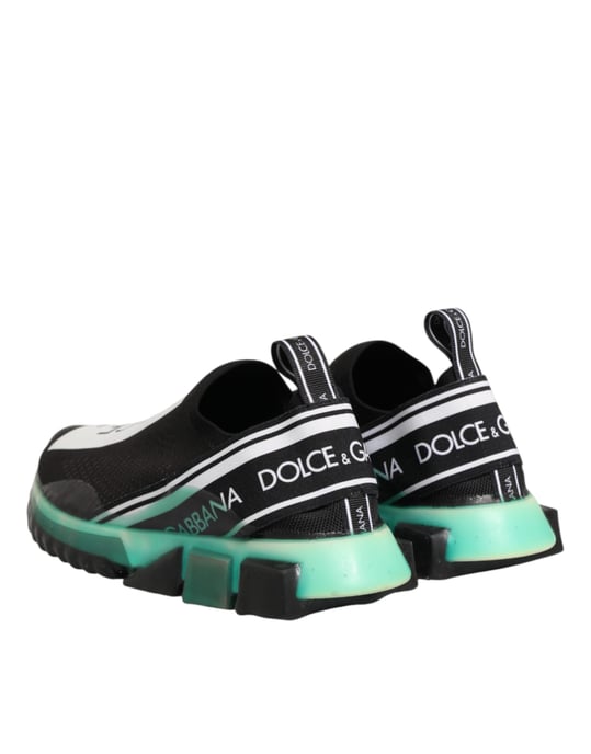 Zapatillas para hombre Dolce & Gabbana Sorrento negras tipo slip-on - Image 6