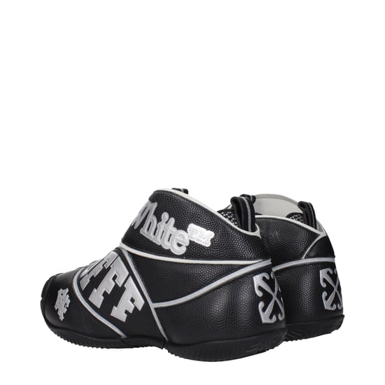 Zapatillas Altas de Cuero Negro Off-White - Image 4
