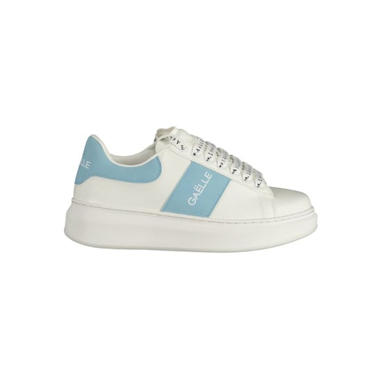Gaelle Paris Bianco Zapatilla de Mujer de Poliuretano - Image 1
