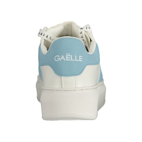 Gaelle Paris Bianco Zapatilla de Mujer de Poliuretano - Image 2
