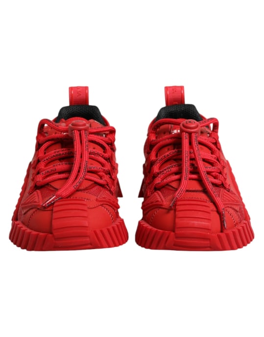 Zapatillas NS1 de encaje bajo con logo rojo de Dolce & Gabbana - Image 3