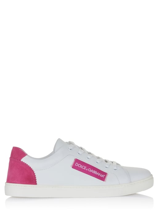 Zapatilla Dolce & Gabbana blanca-púrpura - Image 1