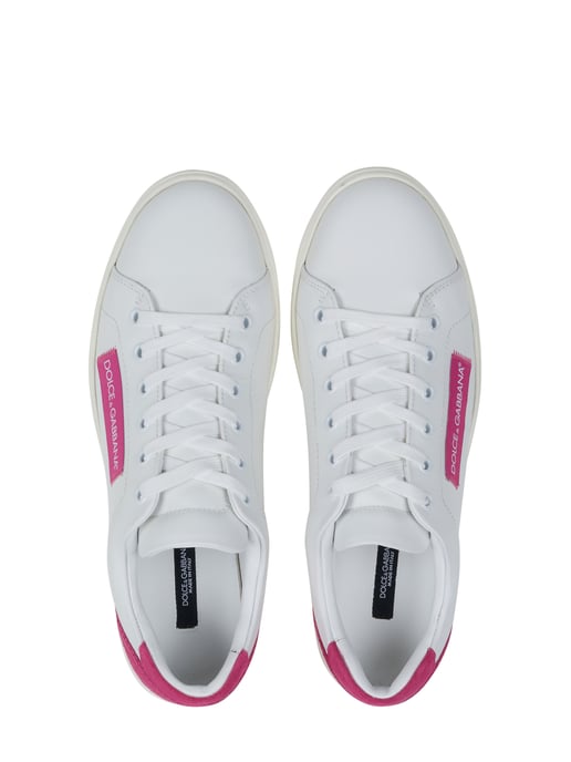 Zapatilla Dolce & Gabbana blanca-púrpura - Image 4