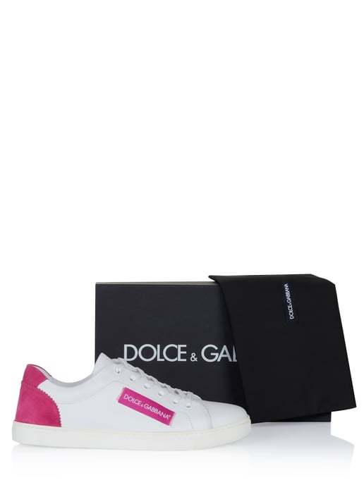Zapatilla Dolce & Gabbana blanca-púrpura - Image 5