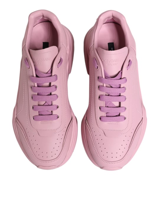 Zapatillas bajas Daymaster de piel rosa de Dolce & Gabbana - Image 3