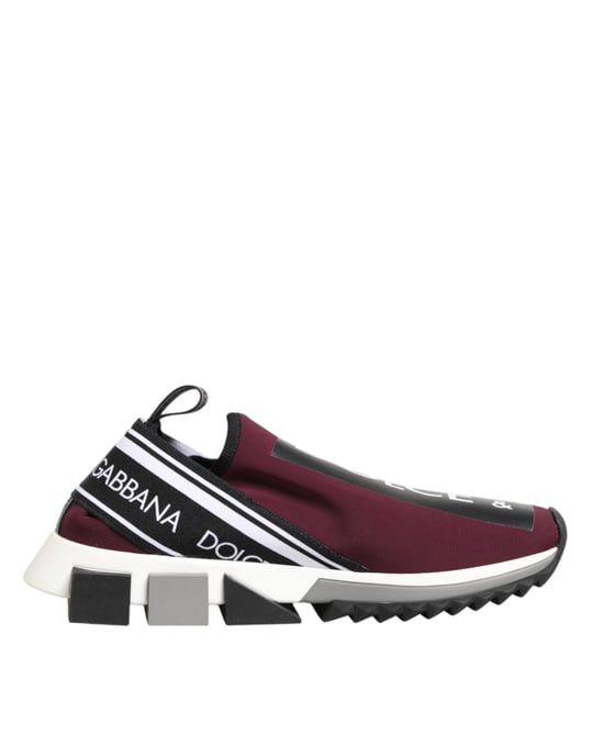 Zapatillas para hombre Sorrento Slip On en color burdeos de Dolce & Gabbana - Image 2