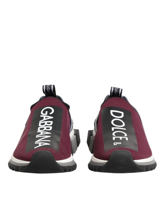 Zapatillas para hombre Sorrento Slip On en color burdeos de Dolce & Gabbana - Image 3