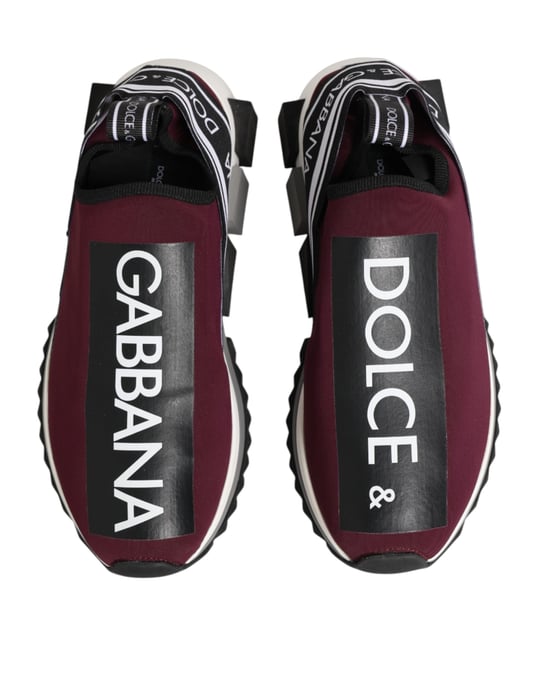 Zapatillas para hombre Sorrento Slip On en color burdeos de Dolce & Gabbana - Image 4