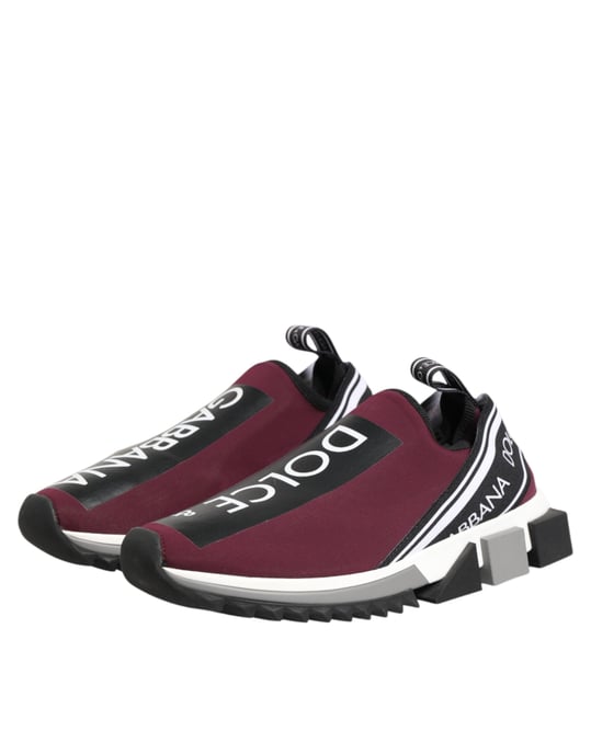 Zapatillas para hombre Sorrento Slip On en color burdeos de Dolce & Gabbana - Image 5