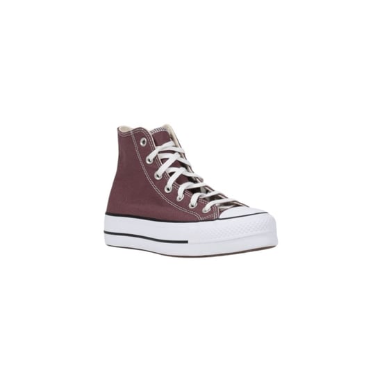 Zapatillas de Plataforma de Tela Moradas Converse - Image 2