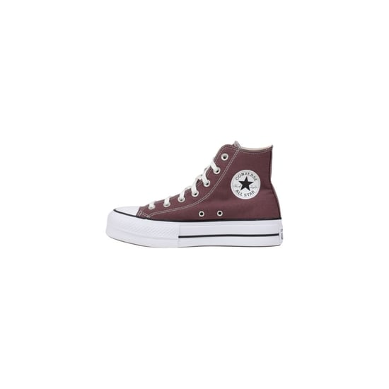 Zapatillas de Plataforma de Tela Moradas Converse - Image 3