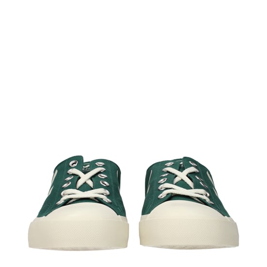 Zapatillas bajas de tela verdes Veja - Image 3