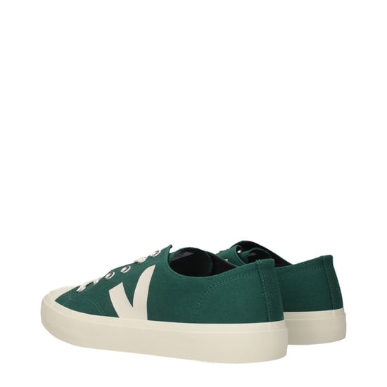 Zapatillas bajas de tela verdes Veja - Image 4