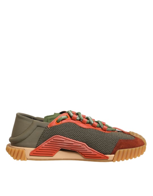 Zapatillas bajas NS1 con cordones multicolor de Dolce & Gabbana - Image 2