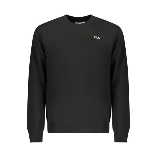 Sudadera de Hombre Fila de Algodón Orgánico Negro - Image 1