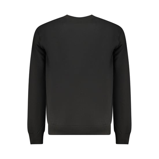 Sudadera de Hombre Fila de Algodón Orgánico Negro - Image 2