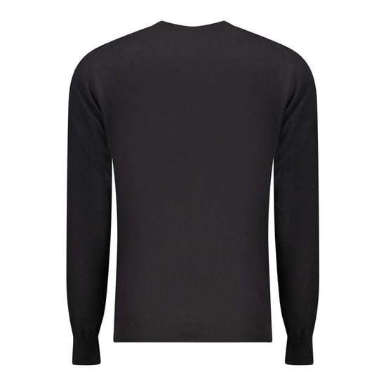Suéter de algodón negro para hombre Accademia Militare - Image 2