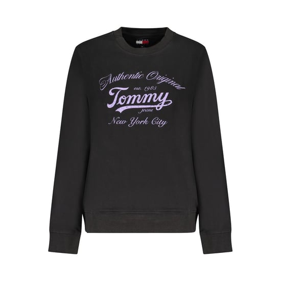 Sudadera de mujer de algodón negra Tommy Hilfiger - Image 1