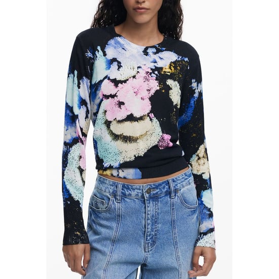 Desigual Nero Jersey de Viscosa para Mujeres - Image 1