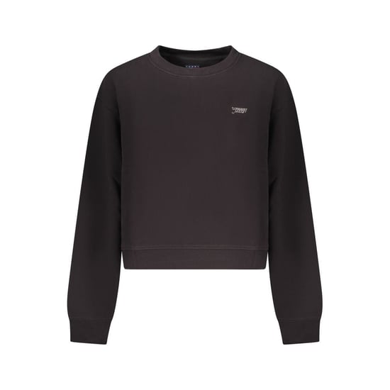 Sudadera de mujer negra de algodón Tommy Hilfiger - Image 1