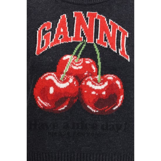 Sudadera de lana negra Ganni - Image 3