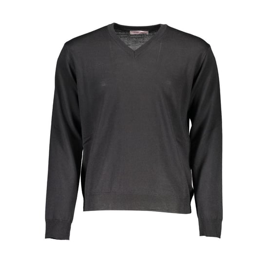 Suéter de lana negro para hombre Romeo Gigli - Image 1