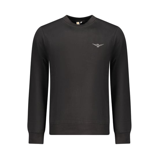 Sudadera de algodón negro para hombres Accademia Militare - Image 1